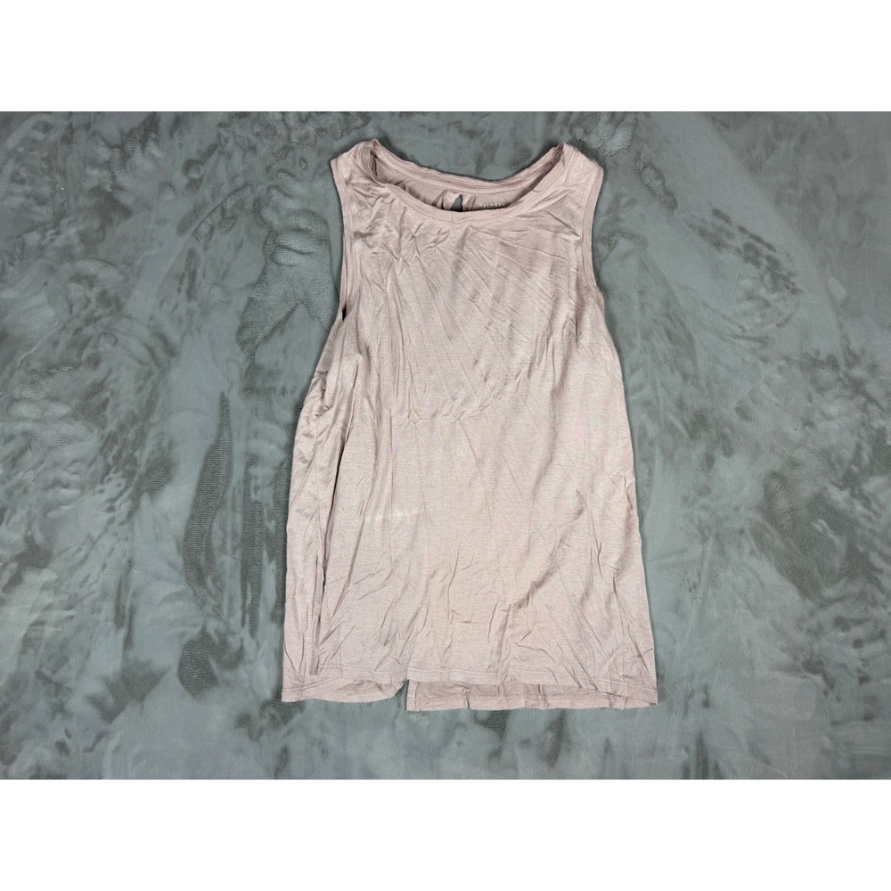 Halogen Womens Pink Sleeveless Keyhole Back Tank Top Size S